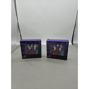 e.l.f 7 Piece Sponge Set, Latex Free Lot Of 2 New